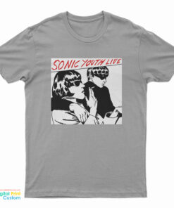 Kurt Cobain Sonic Youth Live T-Shirt