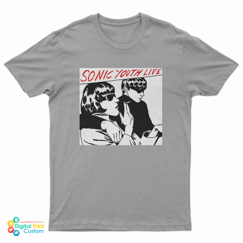 Kurt Cobain Sonic Youth Live TShirt For UNISEX