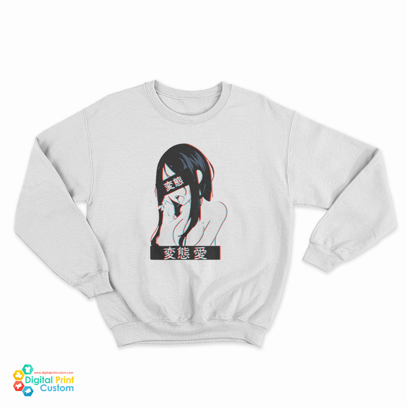 Lewd Hentai Japanese Otaku Sweatshirt