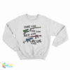 One Gun Two Gun Red Gun Blue Gun Sweatshirt