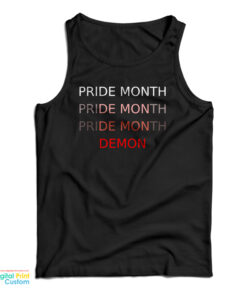 Pride Month Demon Tank Top