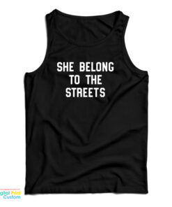 Rich The Kid She Belongs To The Streets Tank Top