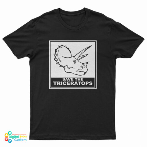 Save The Triceratops T-Shirt