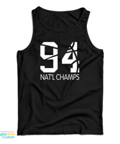 Scott Inman 94 Nat'l Champs Tank Top
