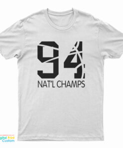 Scott Inman 94 Nat'l Champs T-Shirt