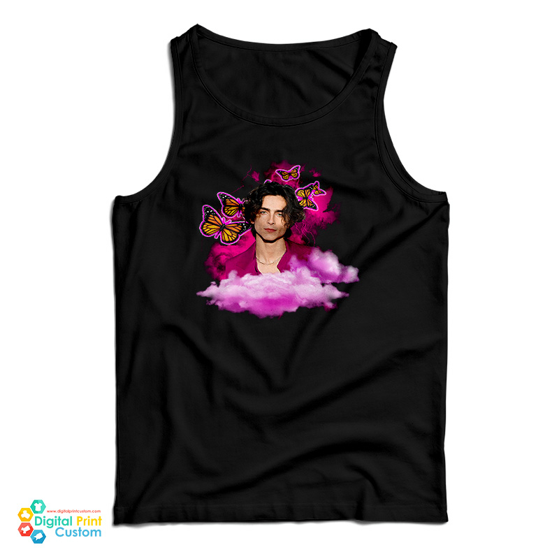 Timothee Chalamet Butterfly Tank Top
