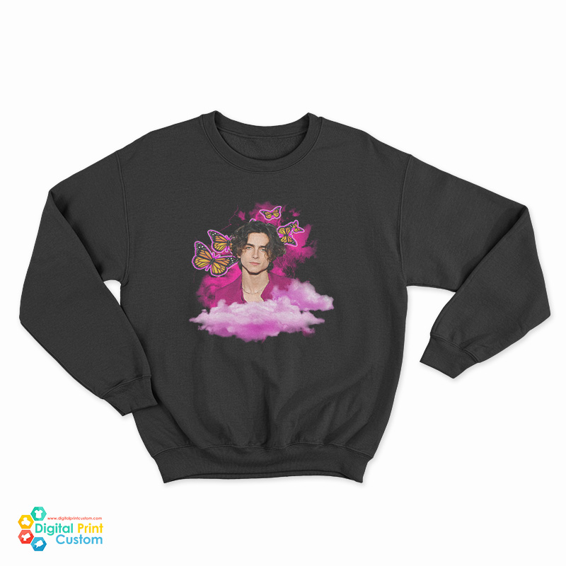 Timothee Chalamet Butterfly Sweatshirt