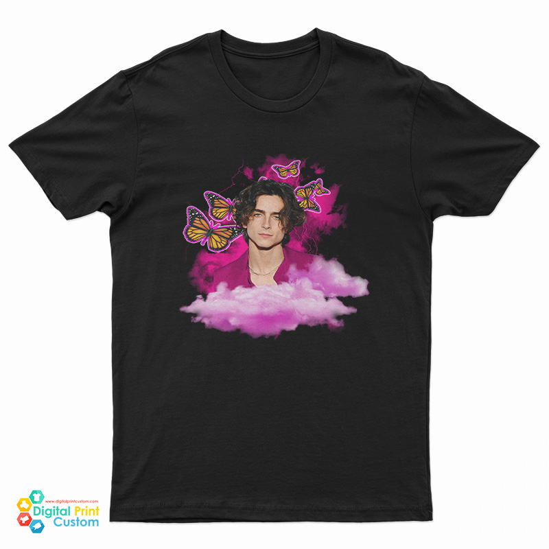 Timothee Chalamet Butterfly T-Shirt