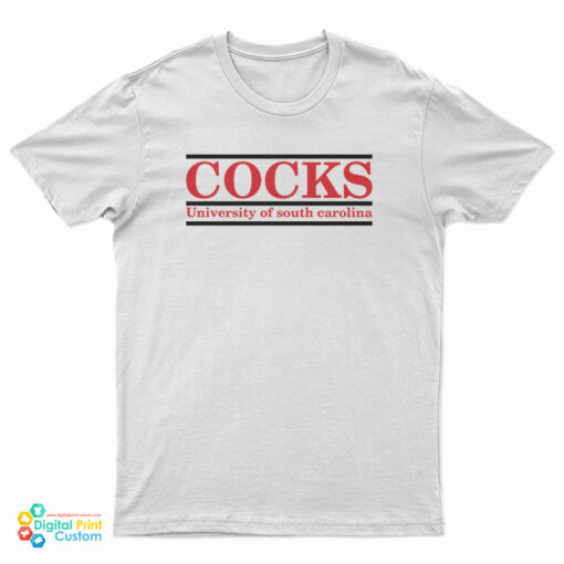 COCKS University Of Carolina T-Shirt