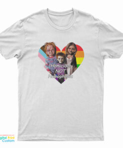 Chucky Family Homicidal Not Homophobic T-Shirt
