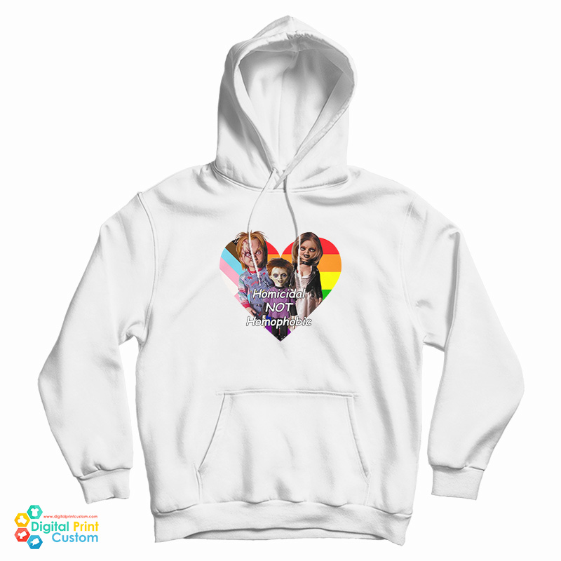 Chucky Family Homicidal Not Homophobic Hoodie