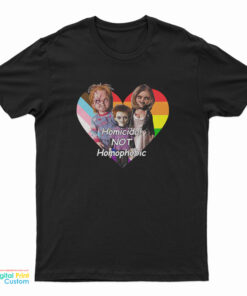 Chucky Family Homicidal Not Homophobic T-Shirt