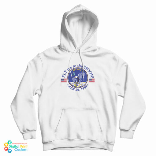 Fly Me To The Moon Apollo 11 1969 Hoodie