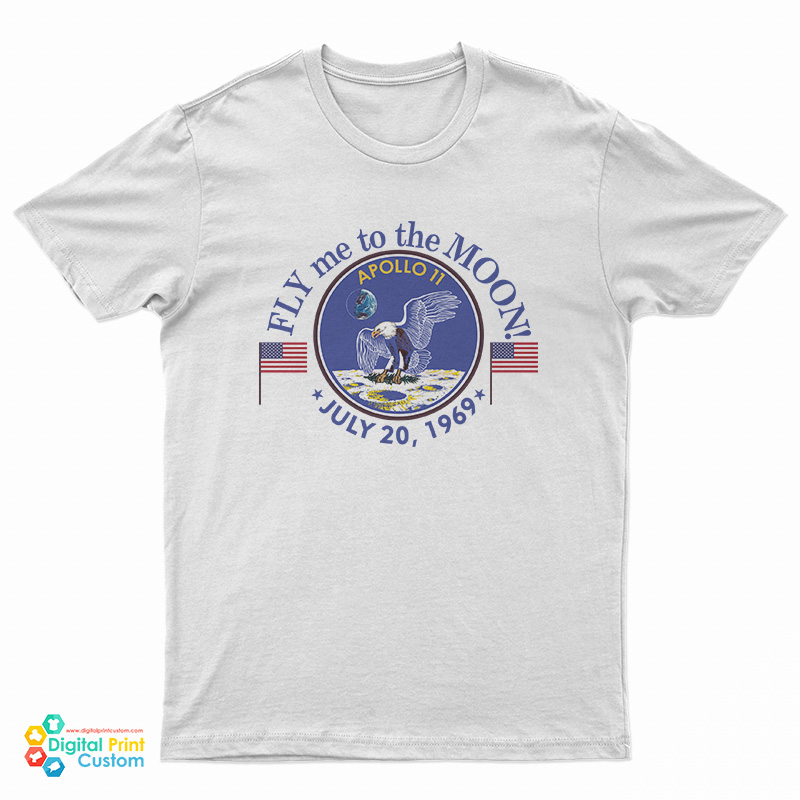 Fly Me To The Moon Apollo 11 1969 T-Shirt