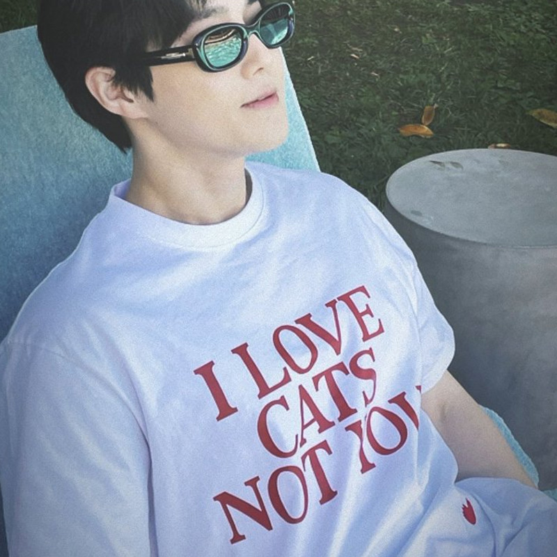 I Love Cat Not You T-Shirt