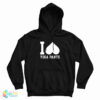 I Love Yoga Pants Hoodie