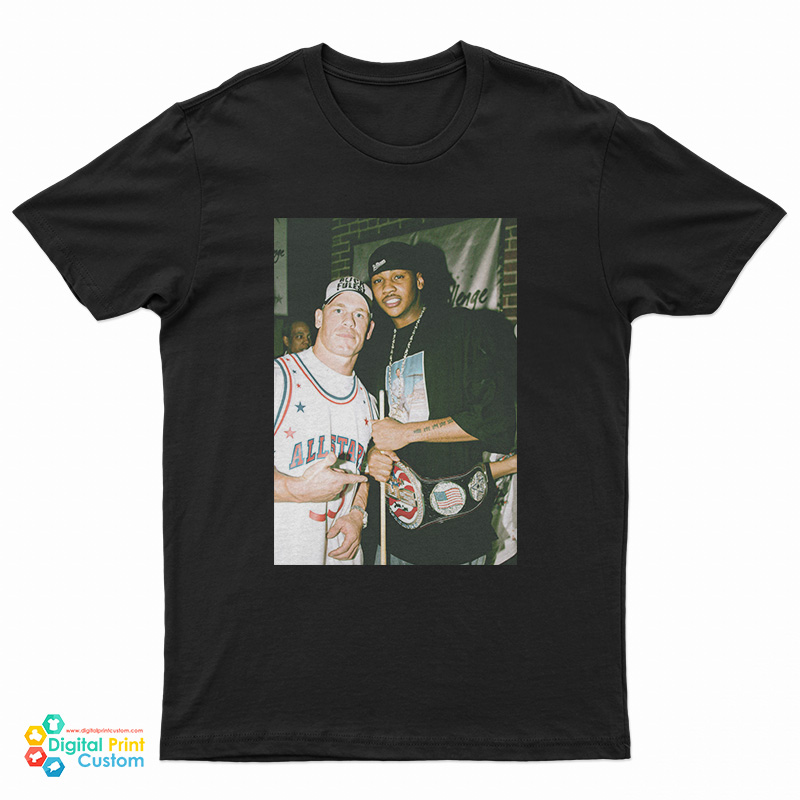 John Cena With Carmelo Anthony T-Shirt