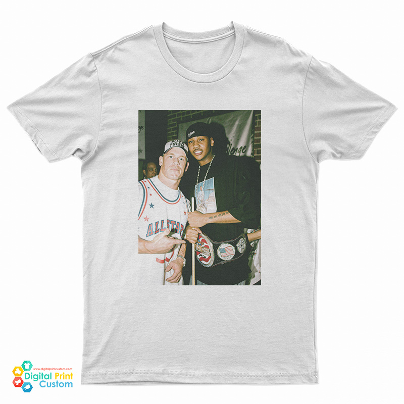 John Cena With Carmelo Anthony T-Shirt