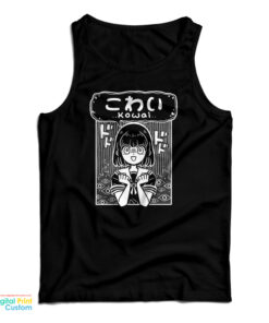 Kowai Japanese Horror Scary Anime Tank Top
