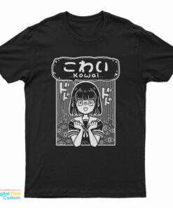 Kowai Japanese Horror Scary Anime T-Shirt