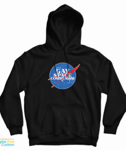 Nasa Gay Space Communism Parody Logo Hoodie