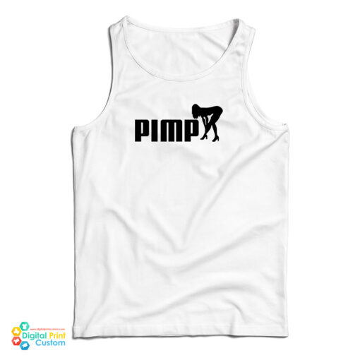 Pimp Puma Logo Parody Tank Top
