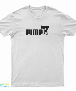 Pimp Puma Logo Parody T-Shirt