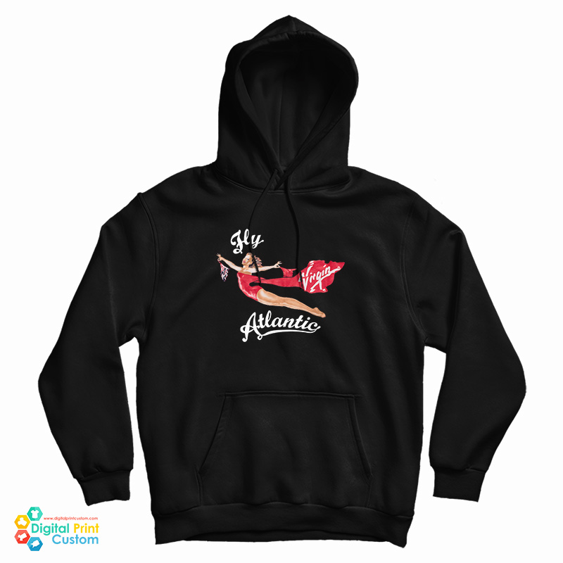Princess Diana Fly Virgin Atlantic Hoodie