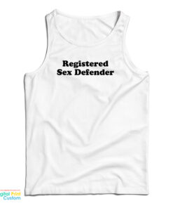 Registered Sex Defender Tank Top