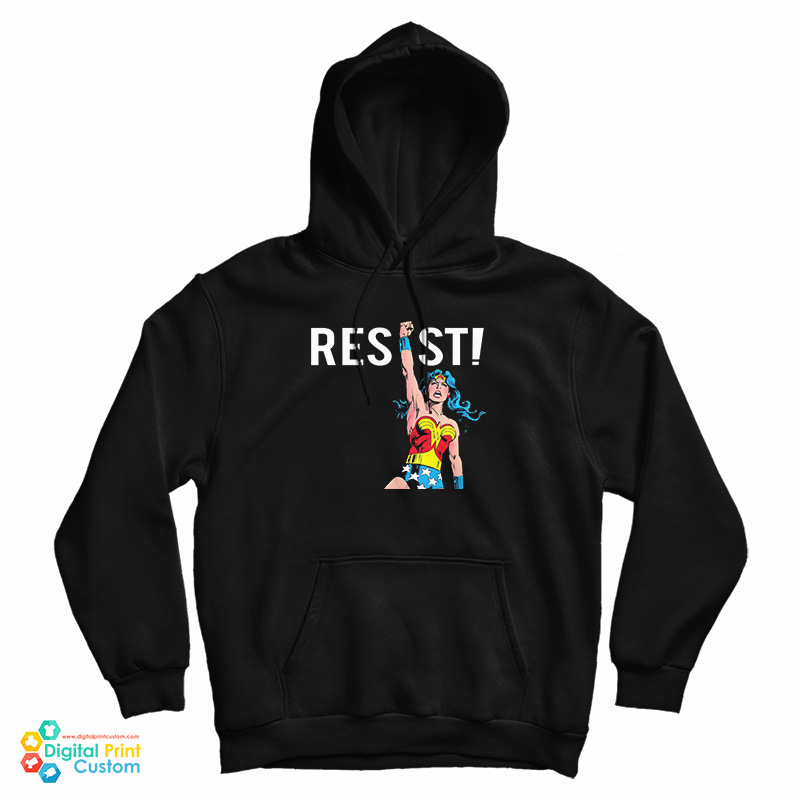 Resist Wonder Woman Hoodie