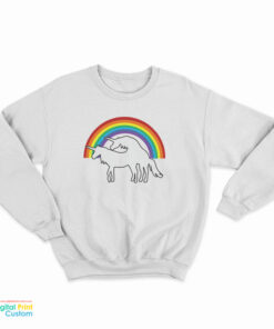 Uniporn Unicorn Parody Sweatshirt