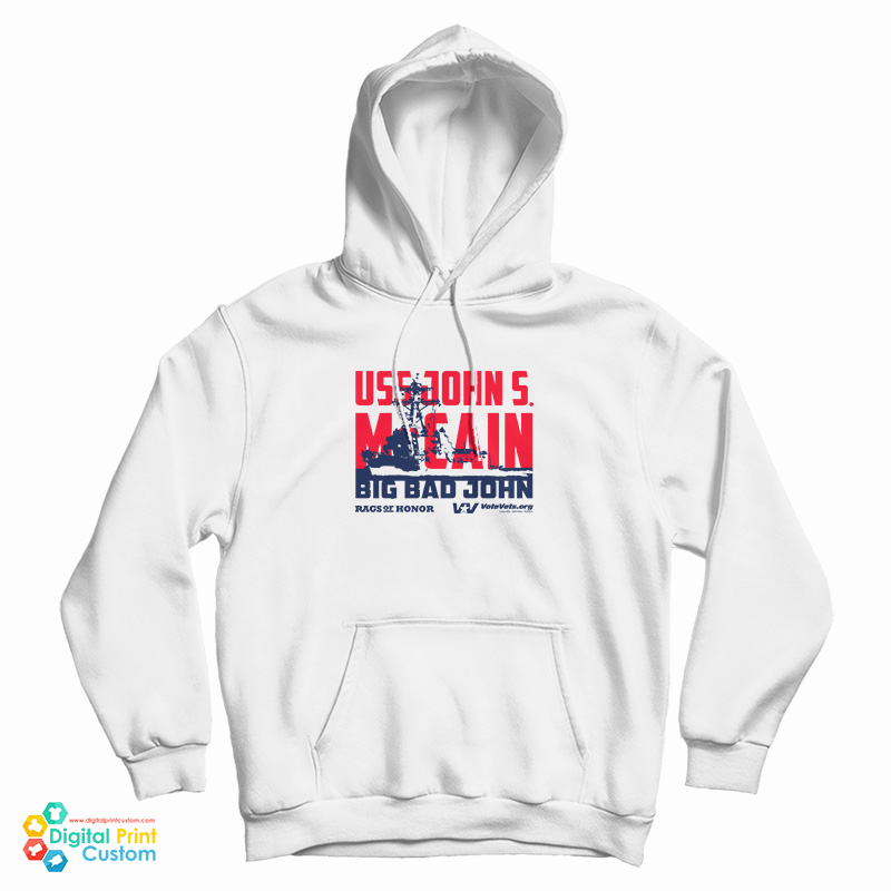 Uss John S. McCain Big Bad John Hoodie