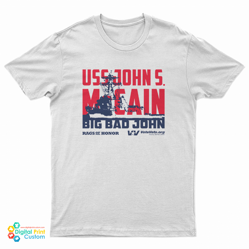 Uss John S. McCain Big Bad John T-Shirt