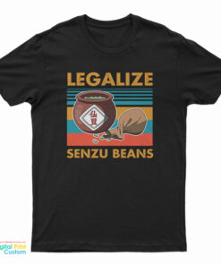 Vintage Legalize Senzu Bean Dragon Ball T-Shirt
