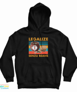 Vintage Legalize Senzu Bean Dragon Ball Hoodie