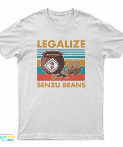 Vintage Legalize Senzu Bean Dragon Ball T-Shirt