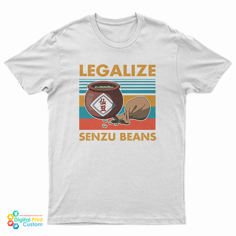 Vintage Legalize Senzu Bean Dragon Ball T-Shirt
