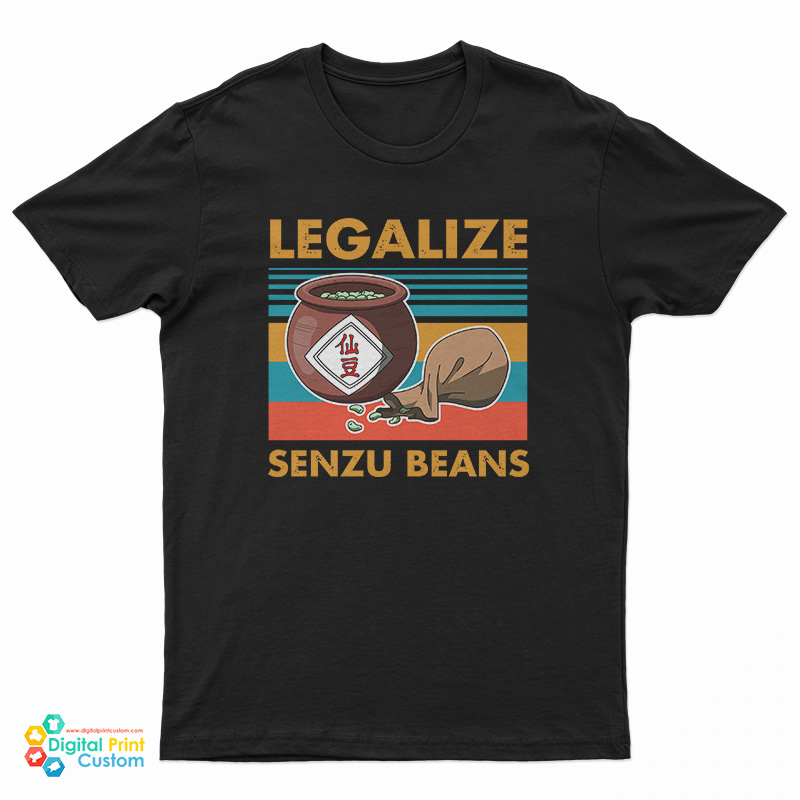 Vintage Legalize Senzu Bean Dragon Ball T-Shirt