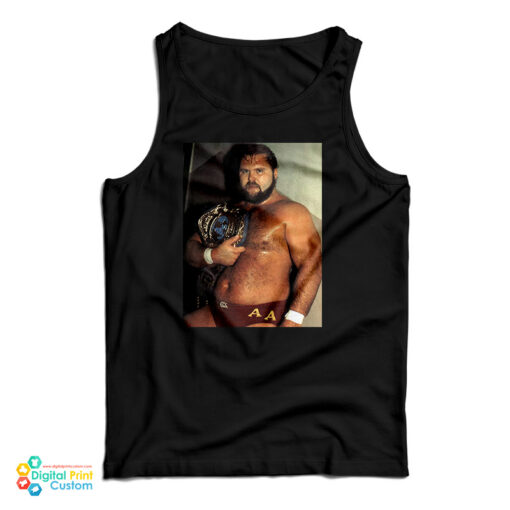 Arn Anderson The Enforcer Double A Tank Top