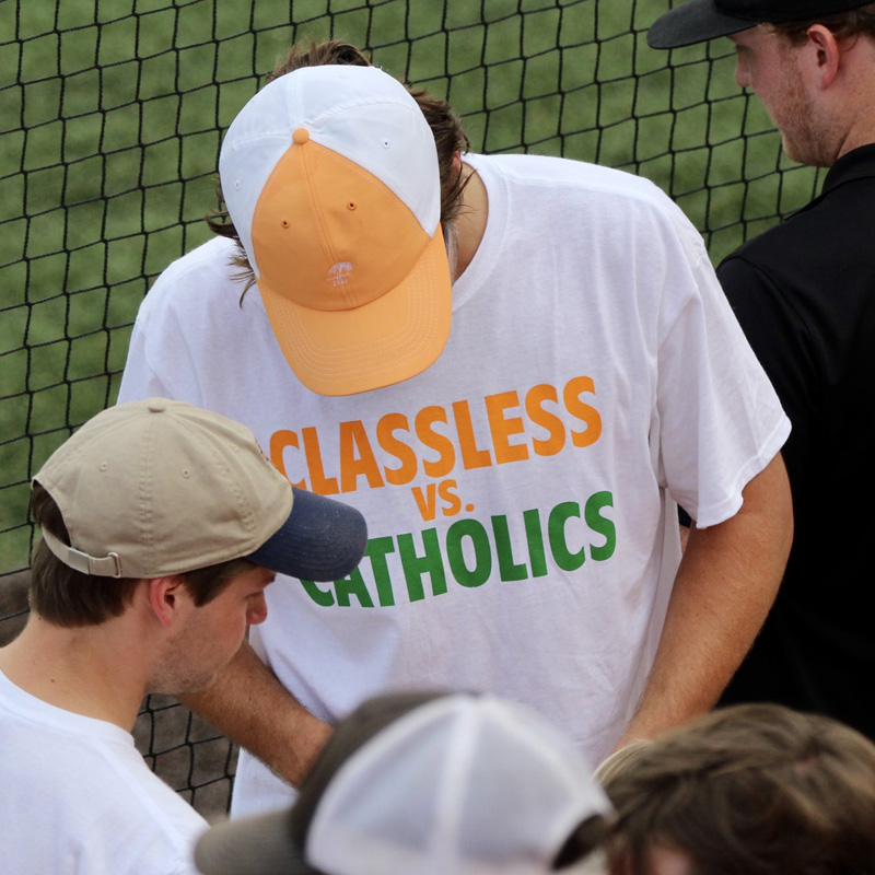 Classless Vs Catholics T-Shirt
