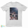 Julius Erving Jump Shot Against Rival Larry Bird T-Shirt