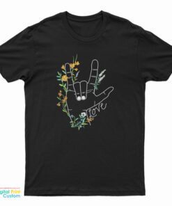 Old Navy I Love You Sign Language T-Shirt