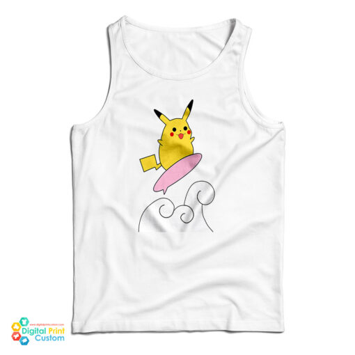 Pikachu Surf Pokemon Tank Top