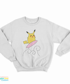 Pikachu Surf Pokemon Sweatshirt