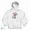 Pink Cow Knife Boyfriend Hoodie