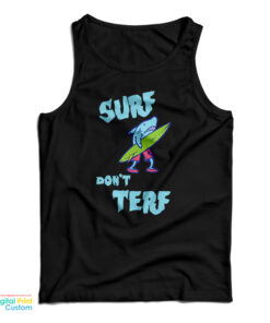 Shark Surf Don’t Terf Tank Top
