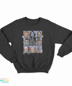 Spooky The Psycho Bunch Serial Killer Halloween Horror Sweatshirt