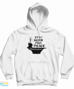 Stay Home For Peace - Joan Baez Hoodie