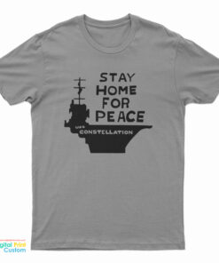Stay Home For Peace - Joan Baez T-Shirt
