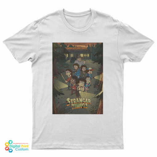 Stranger Things x Gravity Falls T-Shirt